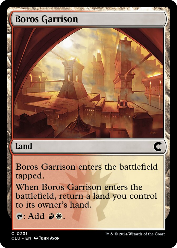 Boros Garrison [Ravnica: Clue Edition] | Cracking-Singles