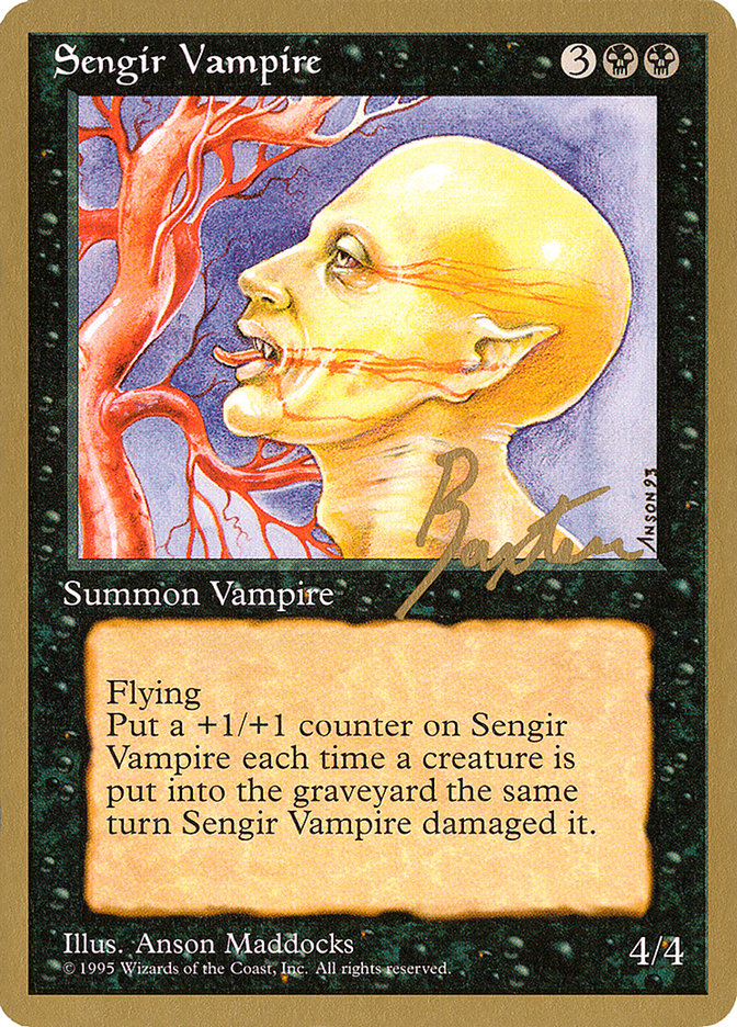 Sengir Vampire (George Baxter) [Pro Tour Collector Set] | Cracking-Singles