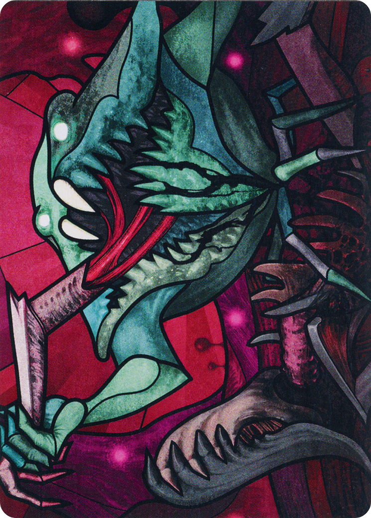 Yargle, Glutton of Urborg Art Card [March of the Machine Art Series] | Cracking-Singles