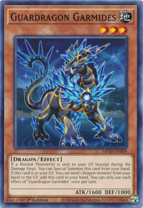 Guardragon Garmides [MP20-EN009] Common | Cracking-Singles