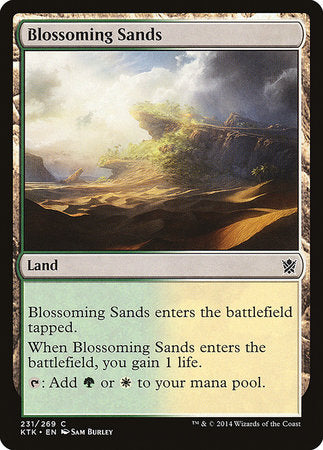 Blossoming Sands [Khans of Tarkir] | Cracking-Singles