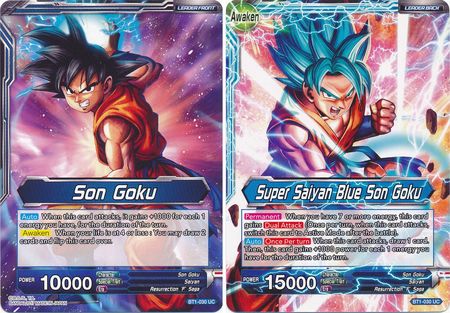 Son Goku // Super Saiyan Blue Son Goku [BT1-030] | Cracking-Singles