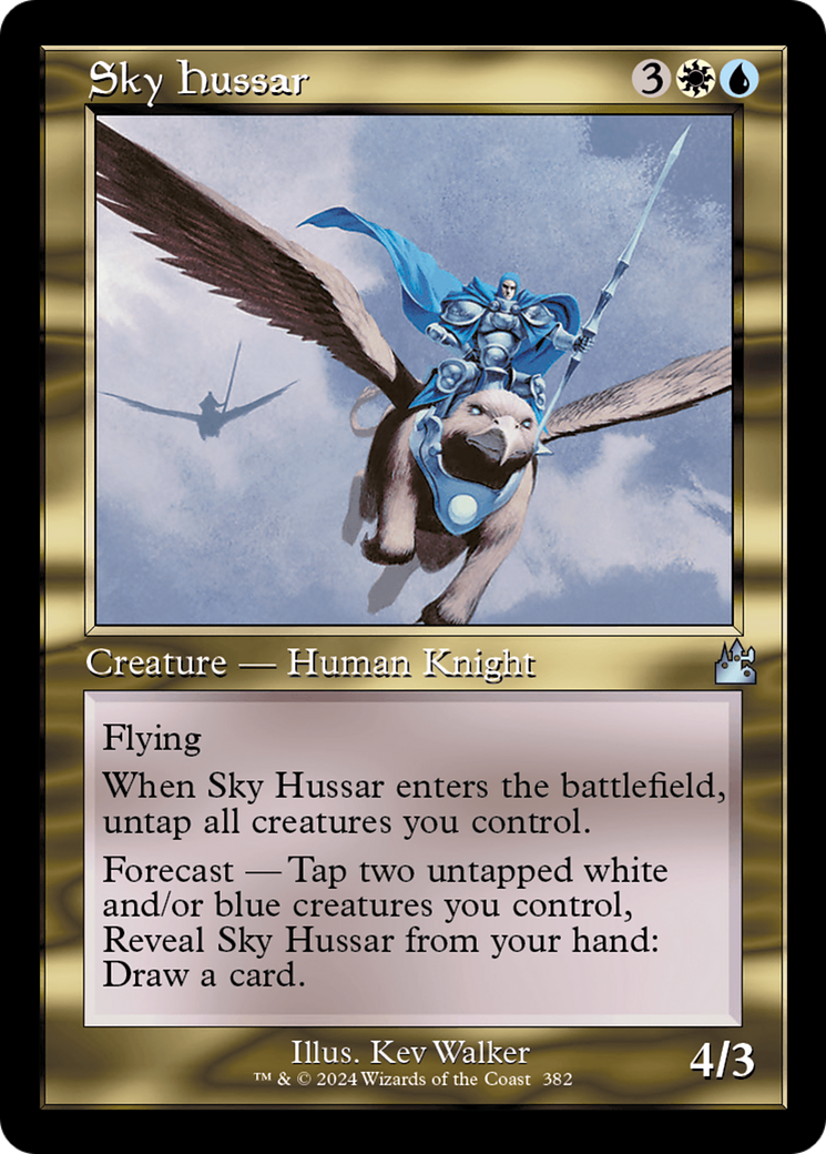 Sky Hussar (Retro Frame) [Ravnica Remastered] | Cracking-Singles