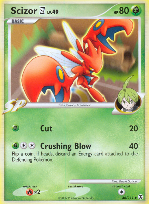 Scizor (48/111) [Platinum: Rising Rivals] | Cracking-Singles