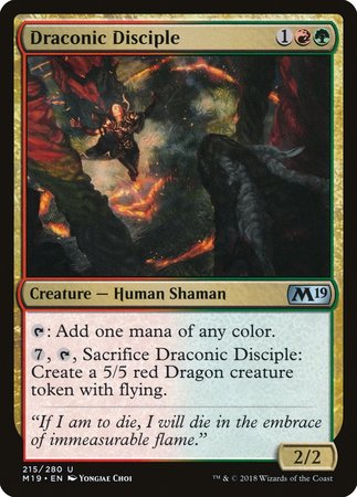 Draconic Disciple [Core Set 2019] | Cracking-Singles