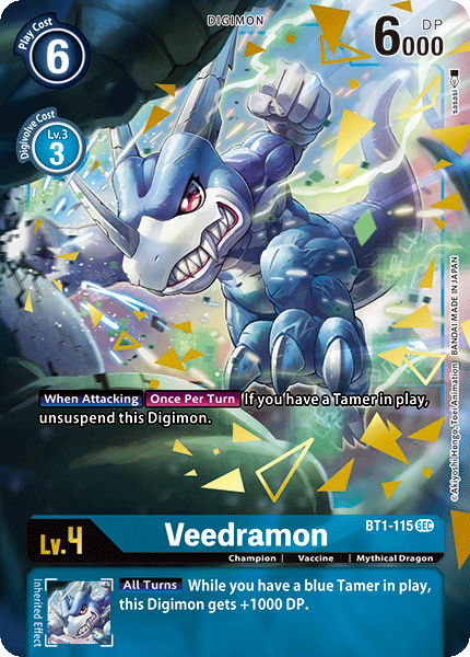 Veedramon [BT1-115] (Alternate Art) [Release Special Booster Ver.1.0] | Cracking-Singles