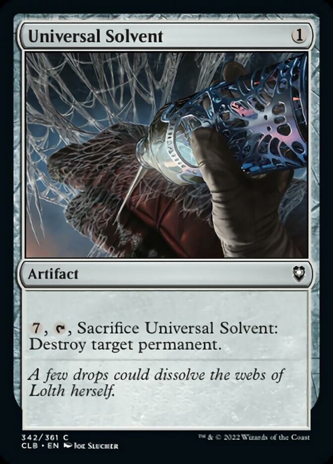 Universal Solvent [Commander Legends: Battle for Baldur's Gate] | Cracking-Singles