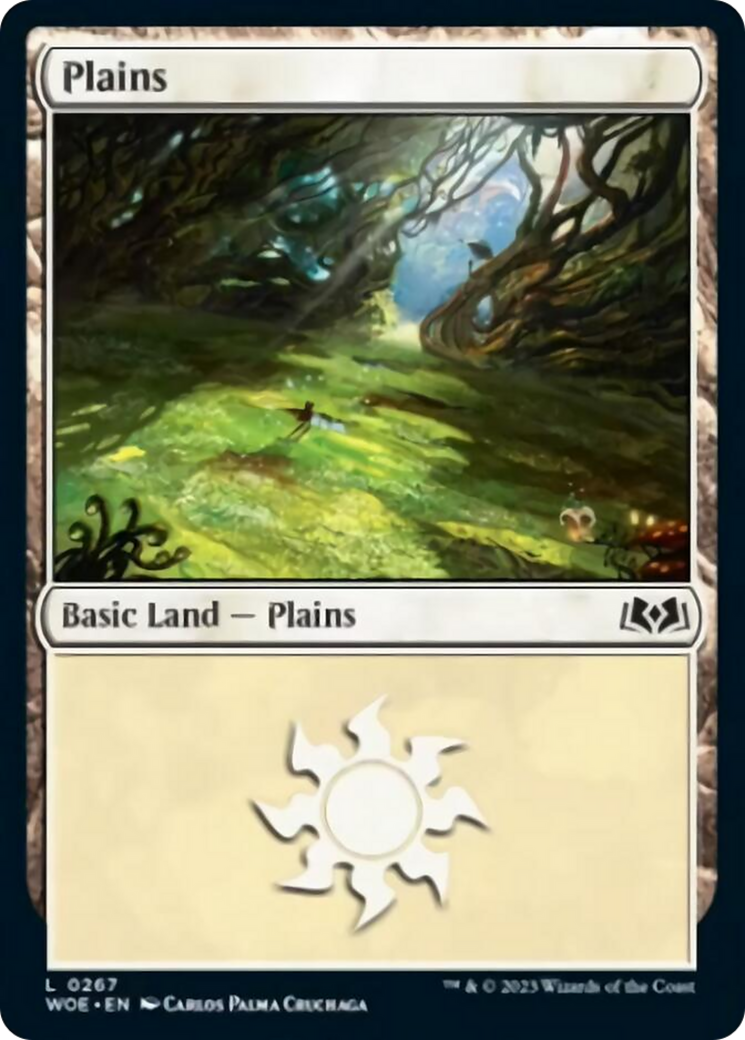 Plains (0267) [Wilds of Eldraine] | Cracking-Singles