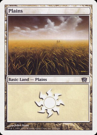 Plains (331) [Eighth Edition] | Cracking-Singles