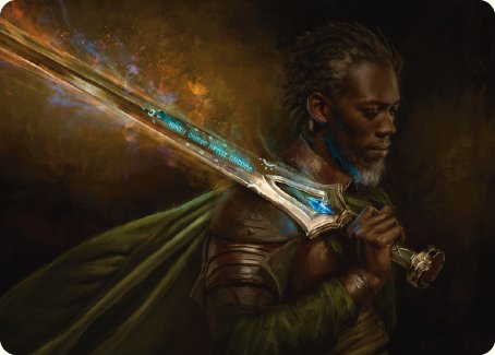 Anduril, Flame of the West Art Card [The Lord of the Rings: Tales of Middle-earth Art Series] | Cracking-Singles