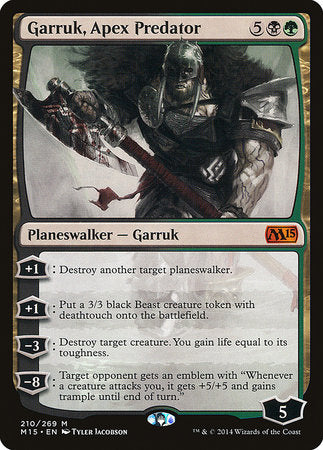 Garruk, Apex Predator [Magic 2015] | Cracking-Singles