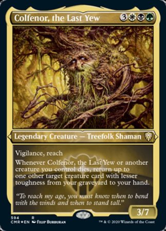 Colfenor, the Last Yew (Foil Etched) [Commander Legends] | Cracking-Singles