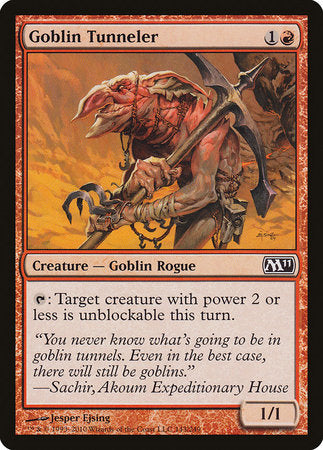 Goblin Tunneler [Magic 2011] | Cracking-Singles