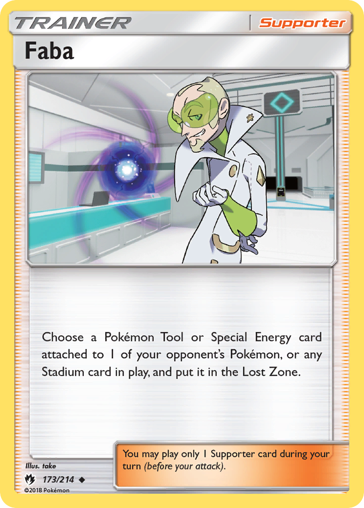 Faba (173/214) [Sun & Moon: Lost Thunder] | Cracking-Singles