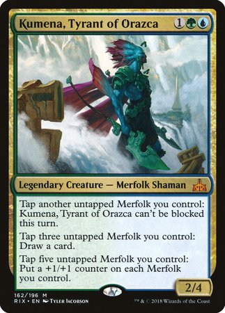 Kumena, Tyrant of Orazca [Rivals of Ixalan] | Cracking-Singles