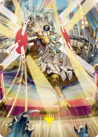 Spirit-Sister's Call Art Card (Gold-Stamped Signature) [Kamigawa: Neon Dynasty Art Series] | Cracking-Singles