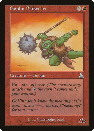 Goblin Berserker [Urza's Destiny] | Cracking-Singles