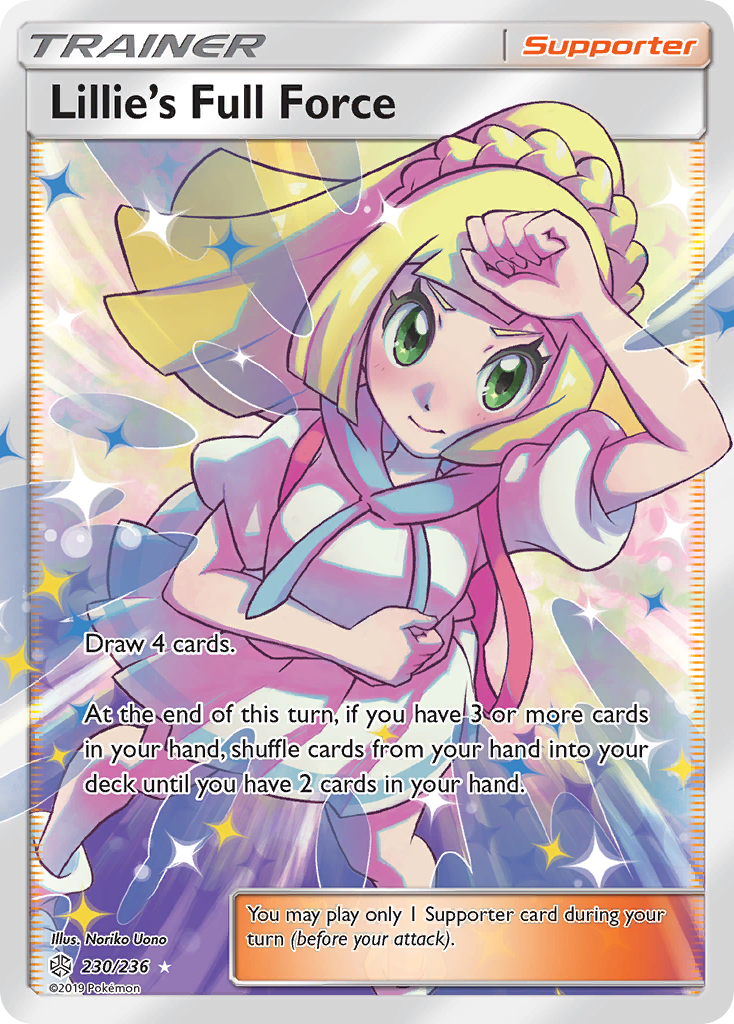 Lillie's Full Force (230/236) [Sun & Moon: Cosmic Eclipse] | Cracking-Singles