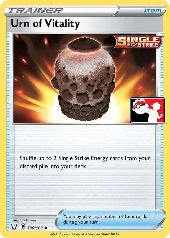 Urn of Vitality (139/163) [Prize Pack Series One] | Cracking-Singles