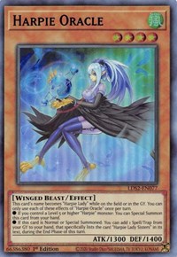 Harpie Oracle (Blue) [LDS2-EN077] Ultra Rare | Cracking-Singles