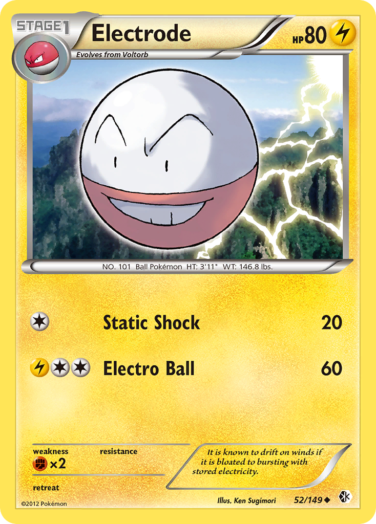 Electrode (52/149) [Black & White: Boundaries Crossed] | Cracking-Singles