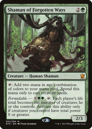 Shaman of Forgotten Ways [Dragons of Tarkir] | Cracking-Singles