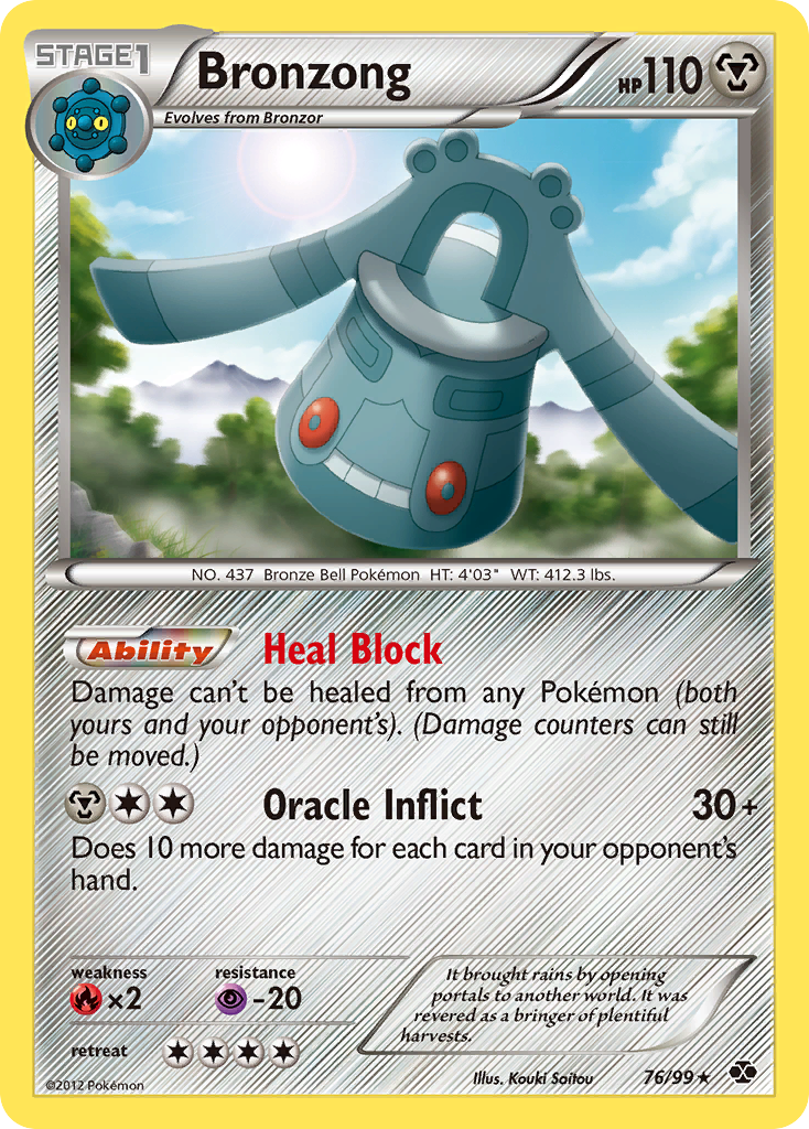 Bronzong (76/99) [Black & White: Next Destinies] | Cracking-Singles