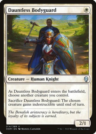 Dauntless Bodyguard [Dominaria] | Cracking-Singles