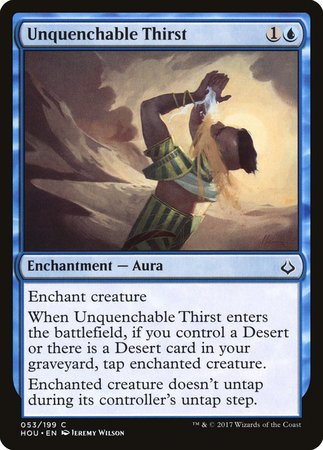 Unquenchable Thirst [Hour of Devastation] | Cracking-Singles