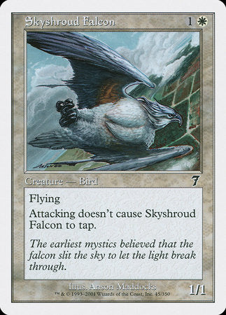 Skyshroud Falcon [Seventh Edition] | Cracking-Singles