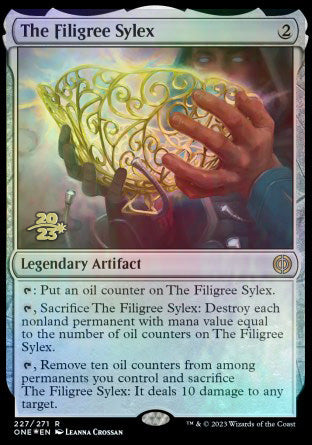 The Filigree Sylex [Phyrexia: All Will Be One Prerelease Promos] | Cracking-Singles