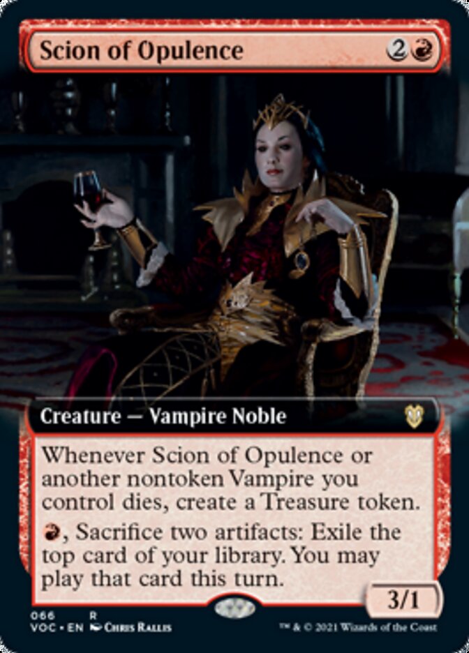 Scion of Opulence (Extended) [Innistrad: Crimson Vow Commander] | Cracking-Singles