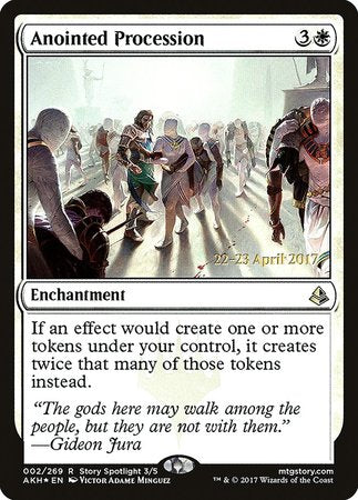 Anointed Procession [Amonkhet Prerelease Promos] | Cracking-Singles