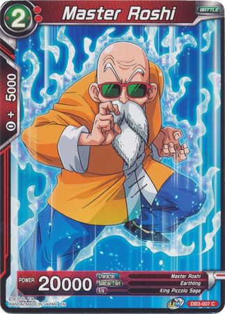 Master Roshi [DB3-007] | Cracking-Singles