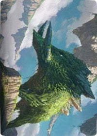 Yasharn, Implacable Earth Art Card [Zendikar Rising Art Series] | Cracking-Singles