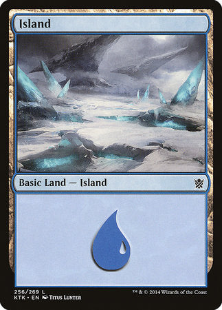 Island (256) [Khans of Tarkir] | Cracking-Singles