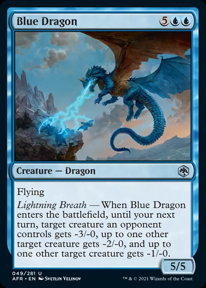 Blue Dragon [Dungeons & Dragons: Adventures in the Forgotten Realms] | Cracking-Singles