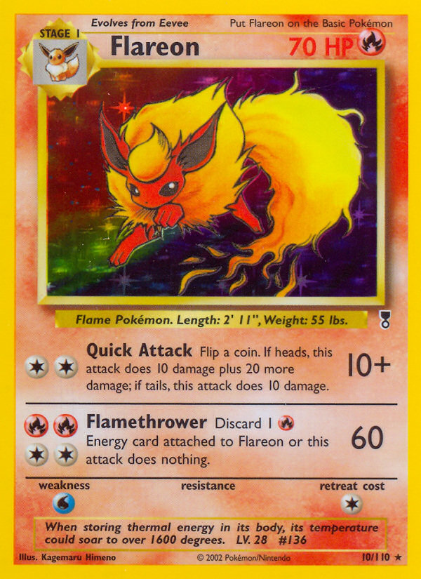 Flareon (10/110) [Legendary Collection] | Cracking-Singles