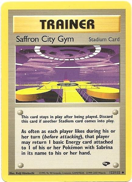 Saffron City Gym (122/132) [Gym Challenge Unlimited] | Cracking-Singles