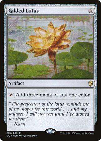 Gilded Lotus [Dominaria] | Cracking-Singles