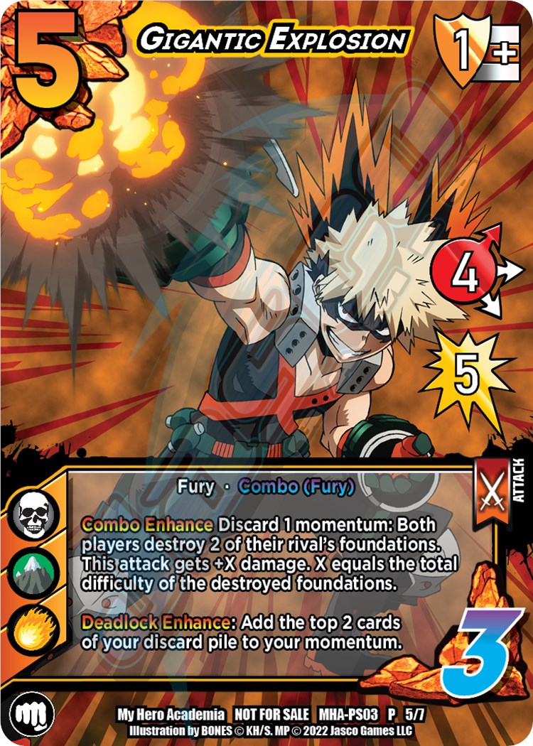 Gigantic Explosion [Crimson Rampage Promos] | Cracking-Singles