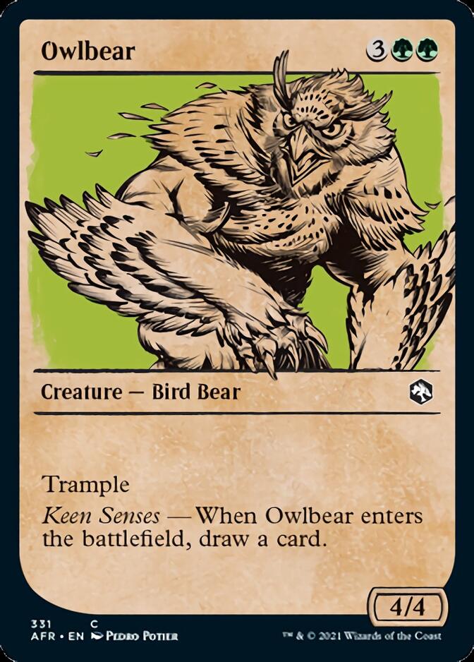 Owlbear (Showcase) [Dungeons & Dragons: Adventures in the Forgotten Realms] | Cracking-Singles