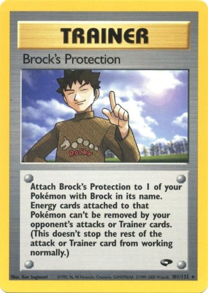 Brock's Protection (101/132) [Gym Challenge Unlimited] | Cracking-Singles