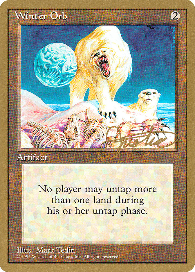 Winter Orb (Mark Justice) [Pro Tour Collector Set] | Cracking-Singles