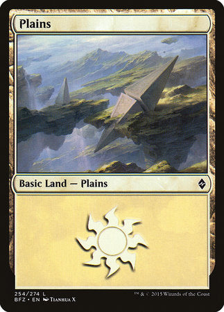 Plains (254) [Battle for Zendikar] | Cracking-Singles