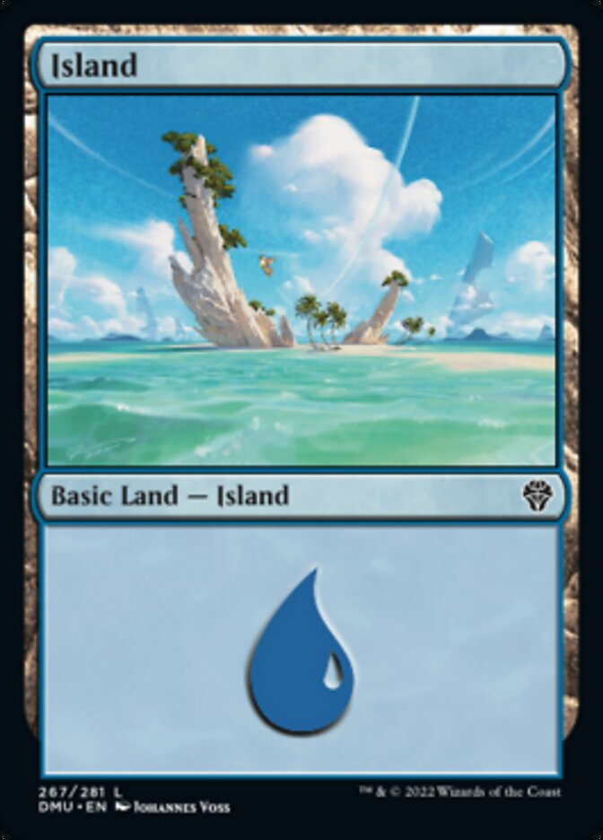 Island (267) [Dominaria United] | Cracking-Singles