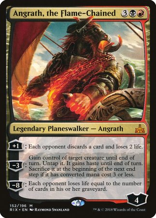 Angrath, the Flame-Chained [Rivals of Ixalan] | Cracking-Singles