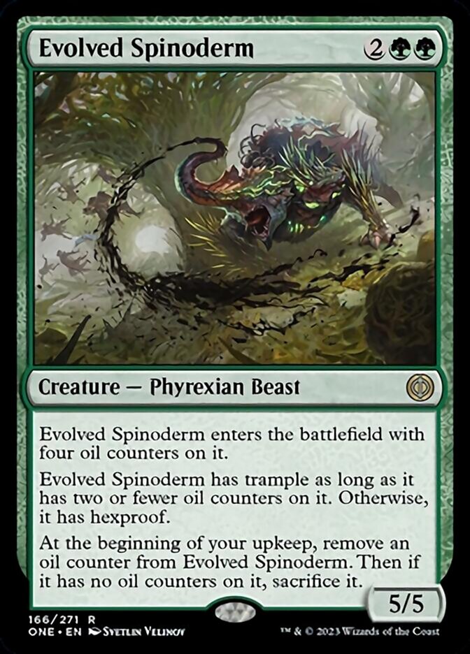 Evolved Spinoderm [Phyrexia: All Will Be One] | Cracking-Singles