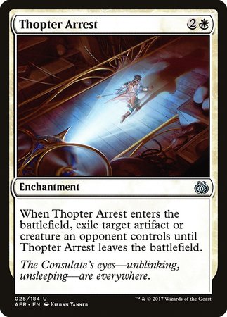 Thopter Arrest [Aether Revolt] | Cracking-Singles