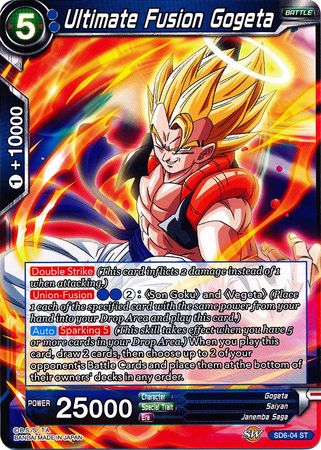 Ultimate Fusion Gogeta (Starter Deck - Resurrected Fusion) (SD6-04) [Miraculous Revival] | Cracking-Singles